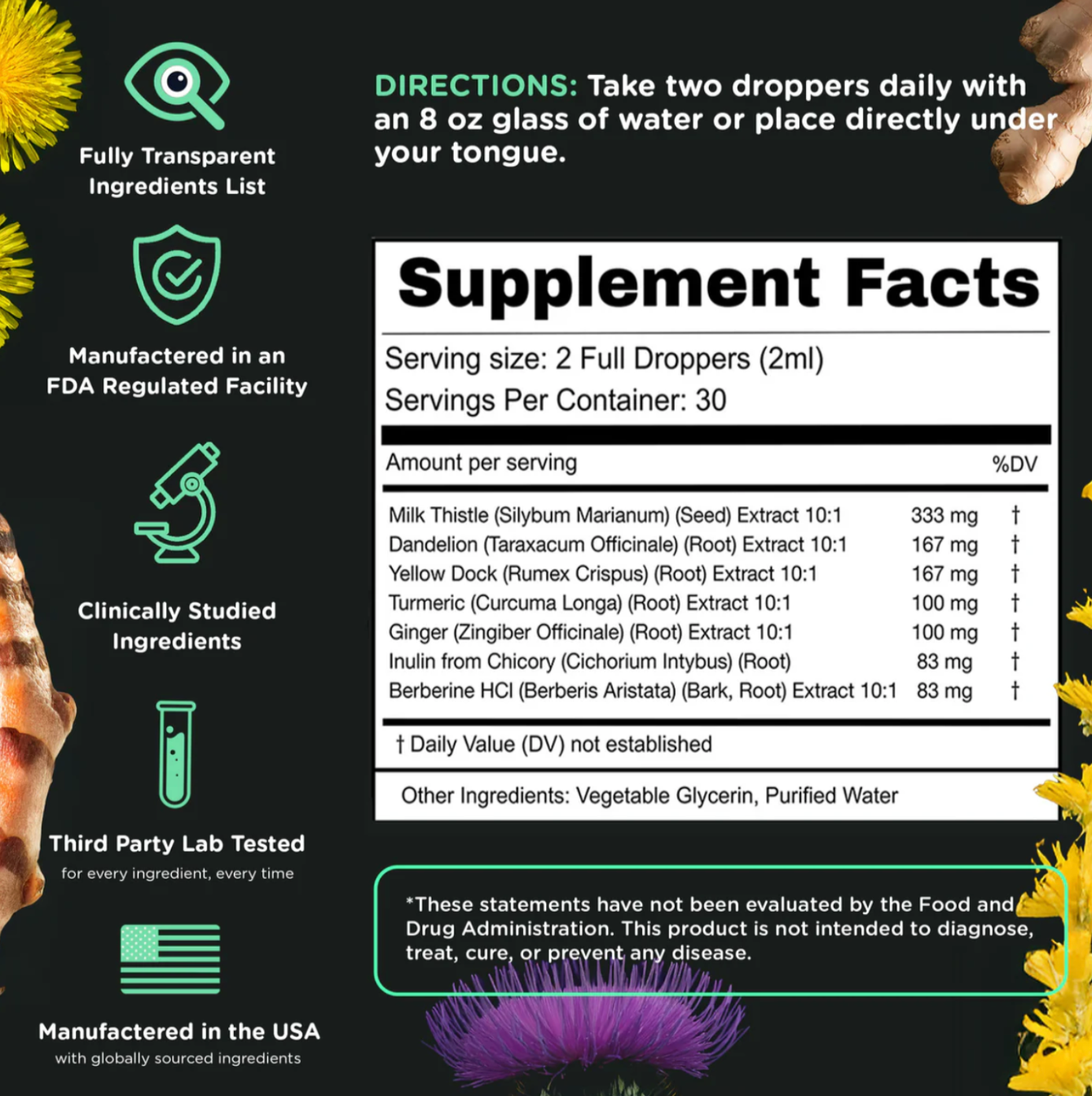 NaturaDetox™ Natural Super Liver Detox Drops