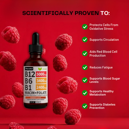 TheraRed™ Organic B12 Vitamin Liquid Drops
