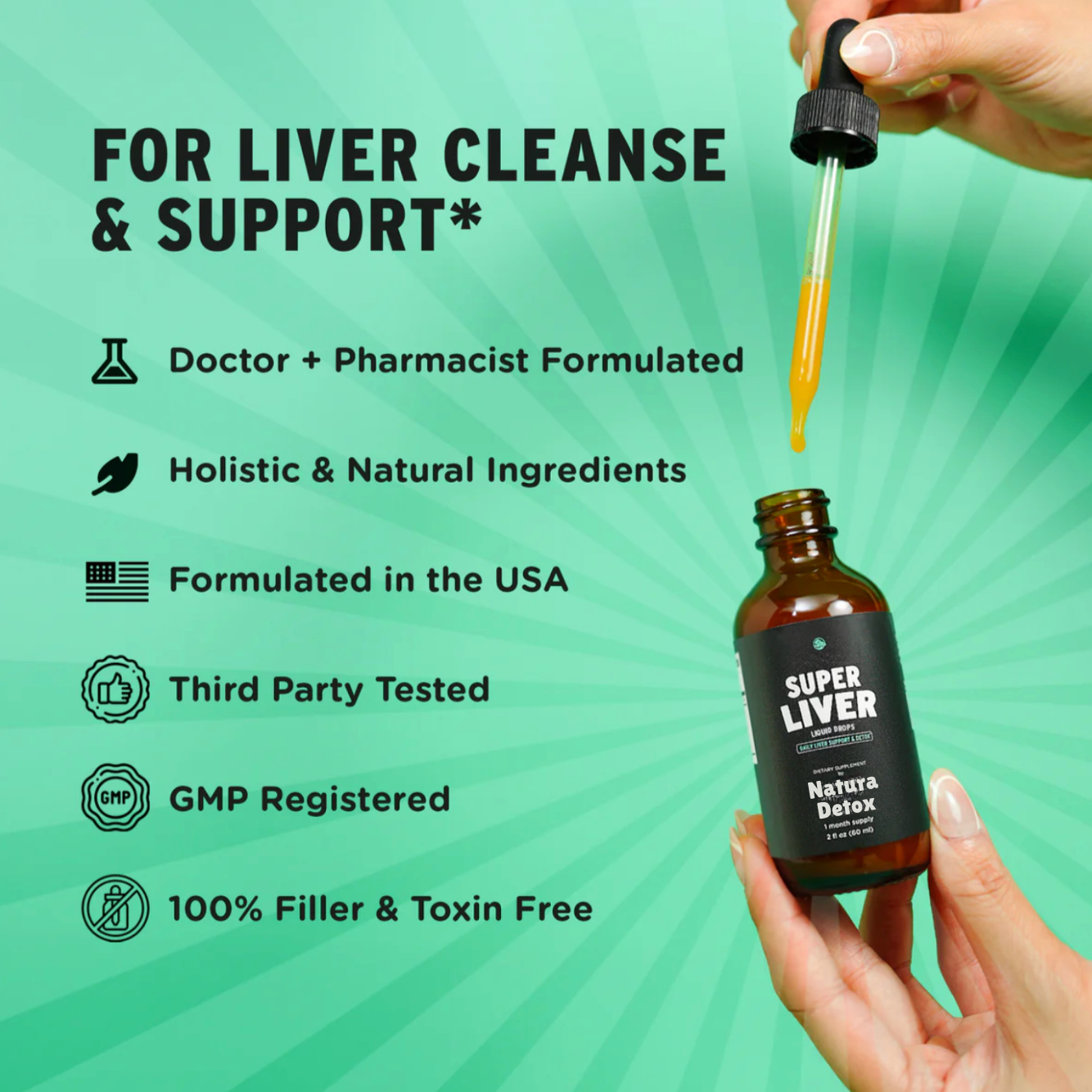 NaturaDetox™ Natural Super Liver Detox Drops